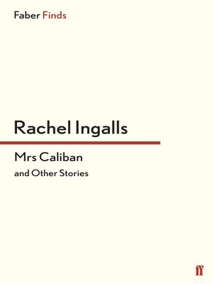 cover image of Mrs Caliban and other stories